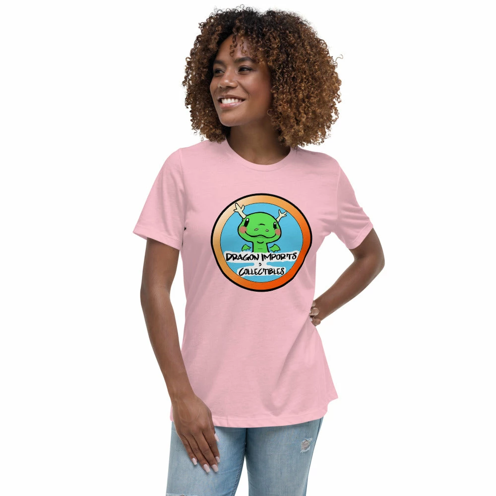 Hot Sale β Dragon Imports And Collectibles - Funko, Pokemon, Board Games And More! Store Swag Dragon Imports Logo - π© Women's Relaxed T-Shirt π 8 Dragon Imports And Collectibles - Funko, Pokemon, Board Games And More! Store Swag Dragon Imports Logo - Women's Relaxed T-Shirt